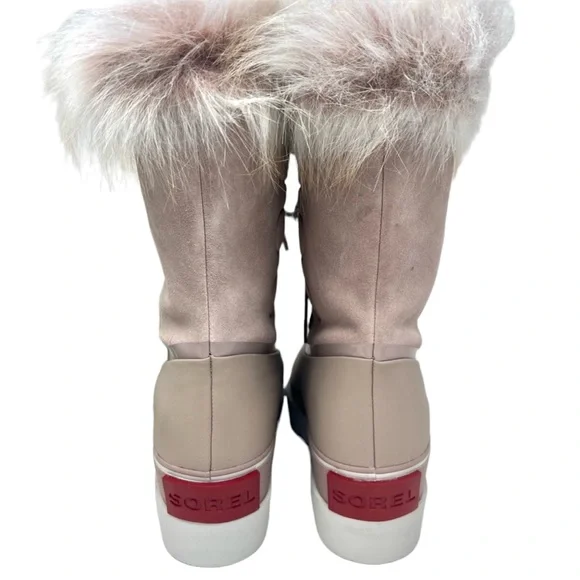 SOREL Joan of Arctic Next Faux Fur Waterproof Boot size 10 - Picture 12 of 13